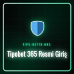 Tipobet 365 Resmi Giriş ekranını gösteren bir dizüstü bilgisayar.