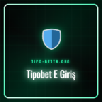 Tipobet e giriş ekranını gösteren bir dizüstü bilgisayar ekranı.