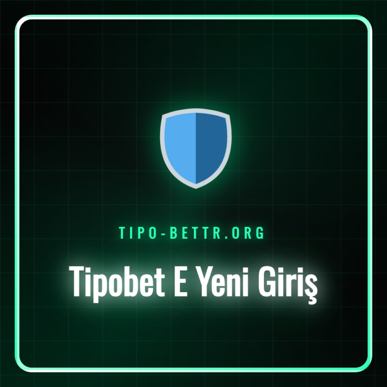 Tipobet E Yeni Giriş ekranını gösteren bir dizüstü bilgisayar.