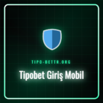 Tipobet giriş mobil arayüzünü gösteren bir akıllı telefon.