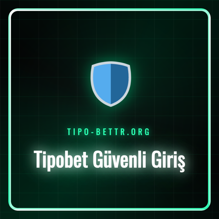 Bir kullanıcının Tipobet güvenli giriş ekranına dizüstü bilgisayardan erişmesi.