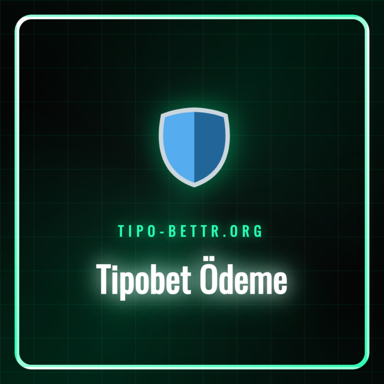 Tipobet ödeme yöntemleri ve finansal işlemler ekranı.