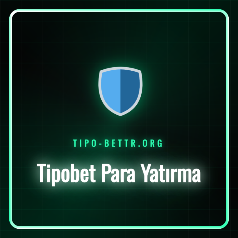 Tipobet para yatırma seçeneklerini gösteren bir ekran görüntüsü.