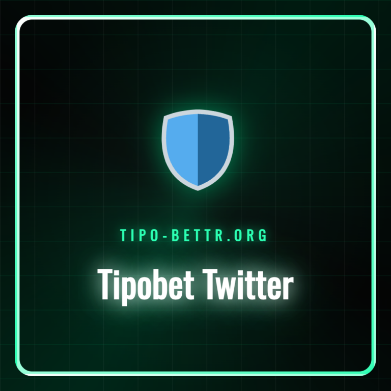 Tipobet Twitter hesabının mobil cihaz ekranında görünümü ve logosu