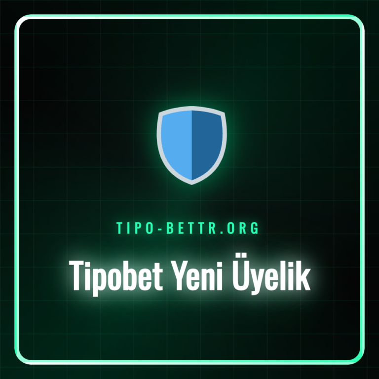 Tipobet yeni üyelik formunu dolduran bir kullanıcı ve arka planda platformun logosu