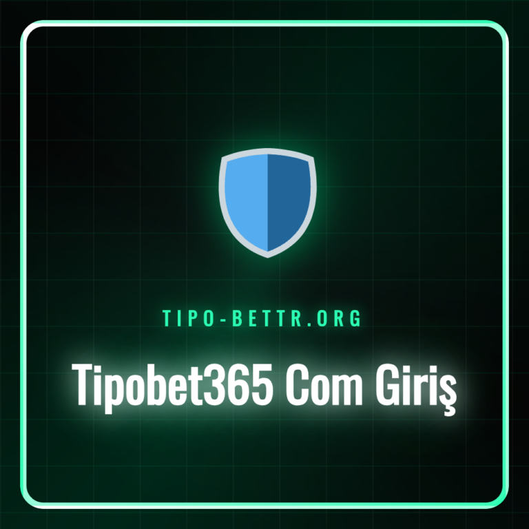Tipobet365 Com Giriş ekranını gösteren bir dizüstü bilgisayar