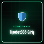 Tipobet365 giriş ekranını gösteren bir dizüstü bilgisayar.